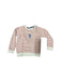 A Beige Crewneck Sweatshirts from The Little White Company in size 3T for neutral. (Front View)