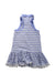 A Blue Sleeveless Dresses from Polo Ralph Lauren in size 4T for girl. (Back View)