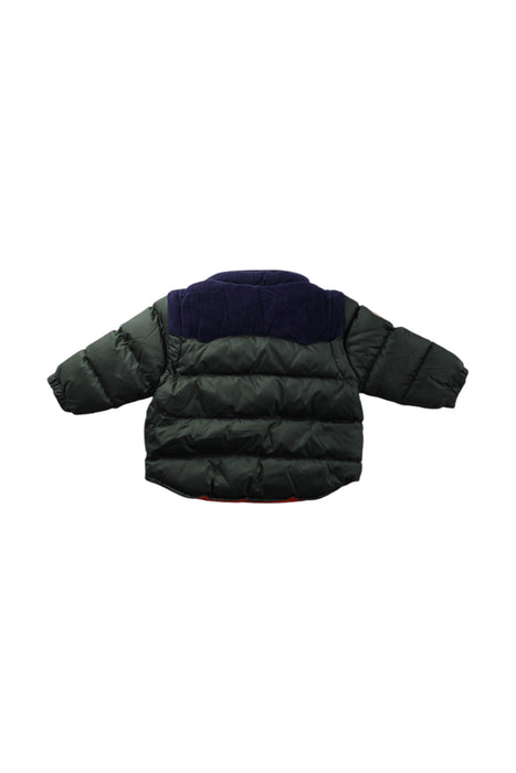 A Multicolour Puffer/Quilted Jackets from Velveteen in size 12-18M for neutral. (Back View)