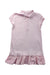 A Pink Short Sleeve Dresses from Polo Ralph Lauren in size 4T for girl. (Front View)