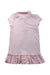 A Pink Short Sleeve Dresses from Polo Ralph Lauren in size 4T for girl. (Back View)