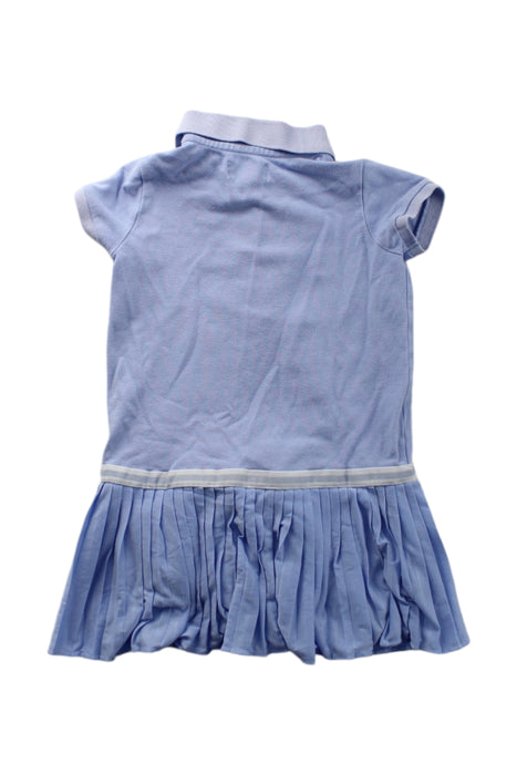 A Blue Short Sleeve Dresses from Polo Ralph Lauren in size 3T for girl. (Back View)