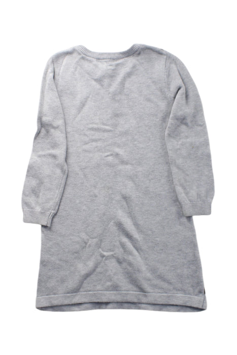 A Grey Sweater Dresses from Seed in size 2T for girl. (Back View)