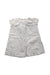 A Ivory Sleeveless Dresses from Bonpoint in size 3-6M for girl. (Back View)