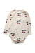 A Beige Long Sleeve Bodysuits from Konges Sløjd in size 6-12M for neutral. (Back View)