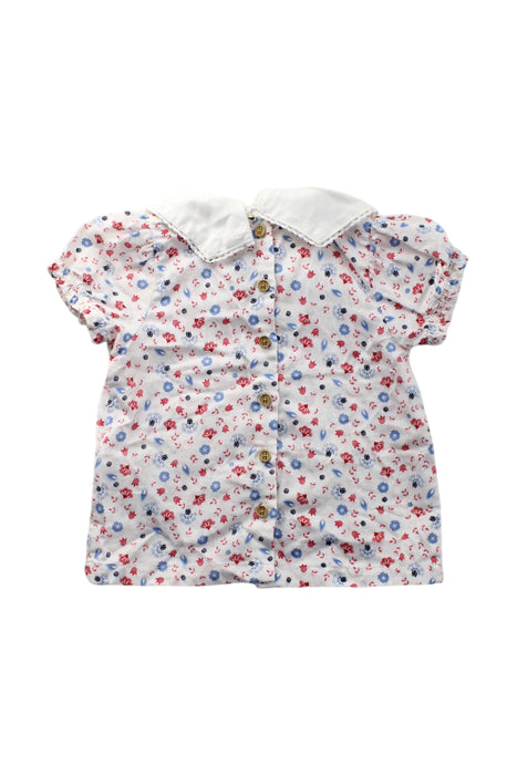 A White Short Sleeve Tops from Sergent Major in size 2T for girl. (Back View)