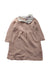 A Beige Sweater Dresses from Cyrillus in size 6-12M for girl. (Front View)
