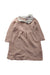 A Beige Sweater Dresses from Cyrillus in size 6-12M for girl. (Front View)