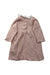 A Beige Sweater Dresses from Cyrillus in size 6-12M for girl. (Back View)
