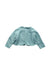 A Teal Cardigans from Nanos in size 3-6M for neutral. (Back View)