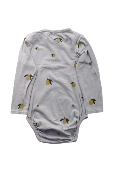 A Grey Long Sleeve Bodysuits from Konges Sløjd in size 6-12M for neutral. (Back View)