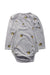 A Grey Long Sleeve Bodysuits from Konges Sløjd in size 6-12M for neutral. (Back View)