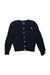 A Navy Cardigans from Polo Ralph Lauren in size 5T for girl. (Front View)