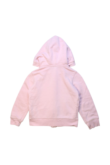 A Pink Hooded Sweatshirts from Polo Ralph Lauren in size 5T for girl. (Back View)