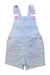 A Blue Overall Dresses from Billieblush in size 4T for girl. (Front View)