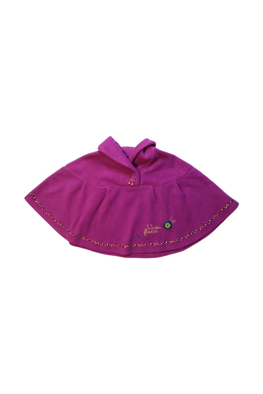 A Purple Capes & Ponchos from La Compagnie des Petits in size 3T for girl. (Front View)