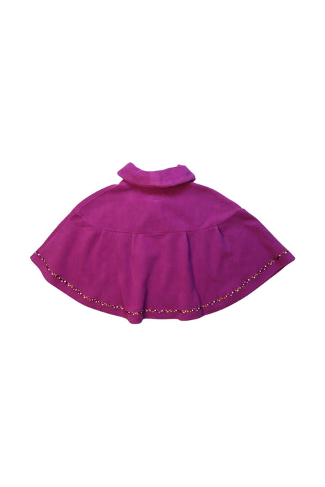A Purple Capes & Ponchos from La Compagnie des Petits in size 3T for girl. (Back View)