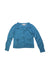 A Blue Cardigans from Bonpoint in size 3T for girl. (Front View)