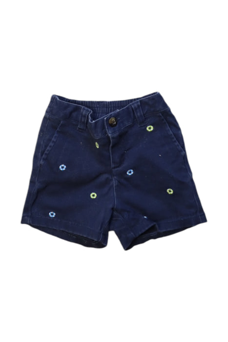 A Navy Shorts from Janie & Jack in size 6-12M for boy. (Front View)