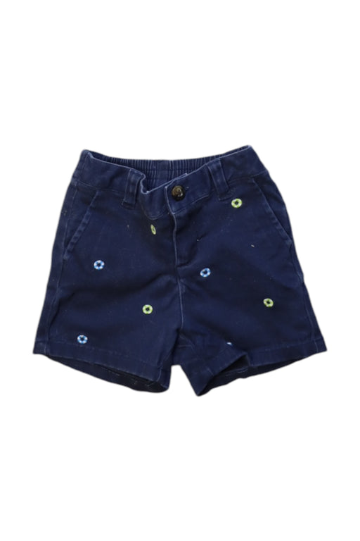 A Navy Shorts from Janie & Jack in size 6-12M for boy. (Front View)