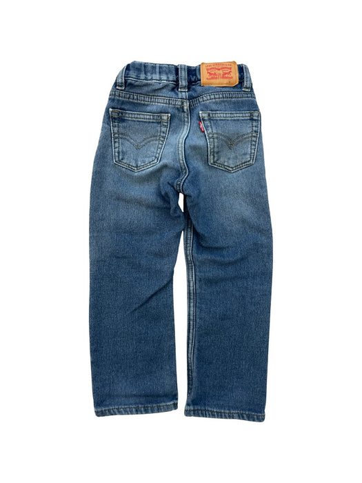 A Blue Jeans from Levi's in size 3T for neutral. (Back View)