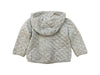 A Grey Zippered Sweatshirts from Seed in size 6-12M for neutral. (Back View)
