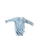 A White Long Sleeve Bodysuits from Petit Bateau in size 3-6M for neutral. (Back View)