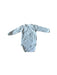 A White Long Sleeve Bodysuits from Petit Bateau in size 3-6M for neutral. (Back View)