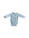A White Long Sleeve Bodysuits from Petit Bateau in size 3-6M for neutral. (Back View)