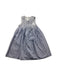 A White Sleeveless Dresses from The Little White Company in size 4T for girl. (Front View)