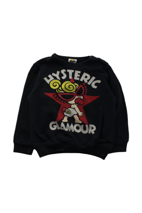 A Black Sweatshirts from Hysteric Mini in size 18-24M for neutral. (Front View)