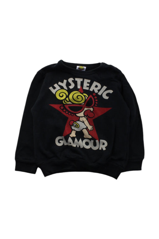 A Black Sweatshirts from Hysteric Mini in size 18-24M for neutral. (Front View)