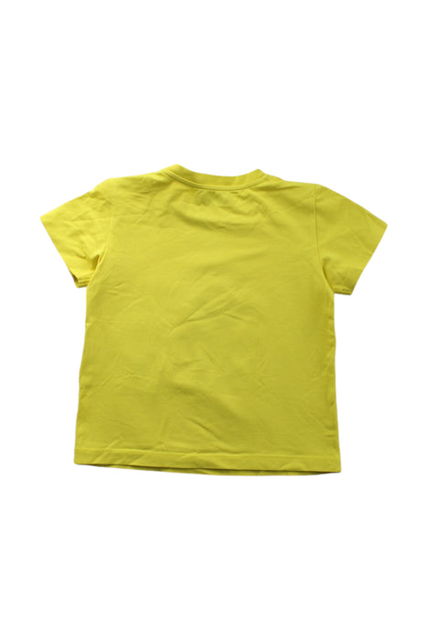 A Yellow Short Sleeve T Shirts from Moschino in size 2T for neutral. (Back View)