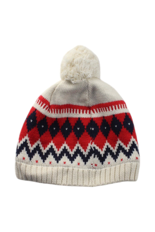 A Multicolour Winter Hats from Petit Bateau in size 6T for neutral. (Front View)