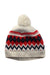 A Multicolour Winter Hats from Petit Bateau in size 6T for neutral. (Back View)