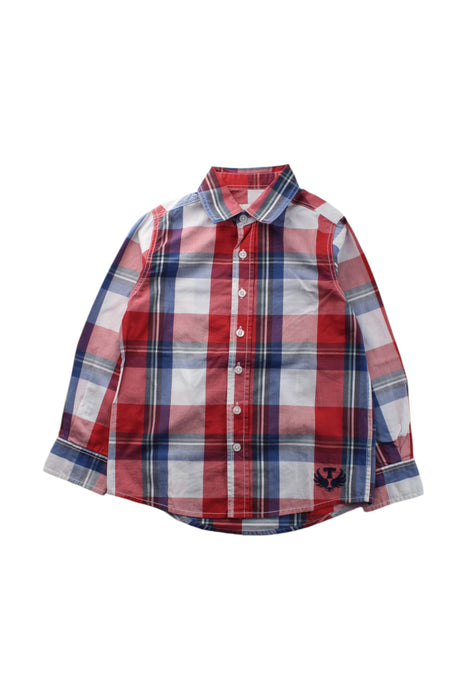A Multicolour Long Sleeve Shirts from Tom Tailor in size 5T for boy. (Front View)
