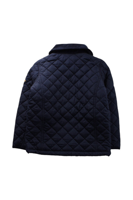 A Navy Puffer/Quilted Coats & Outerwear from Joules in size 4T for neutral. (Back View)