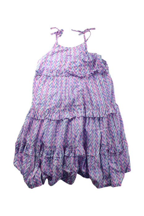 A Multicolour Sleeveless Dresses from Crewcuts in size 8Y for girl. (Front View)