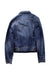 A Blue Lightweight Jackets from J.Crew in size 14Y for girl. (Back View)