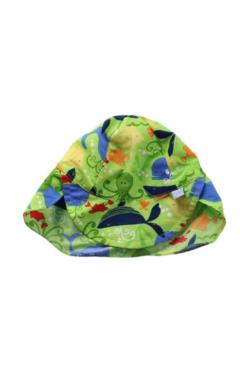 A Multicolour Sun Hats from i play in size Newborn for neutral. (Front View)
