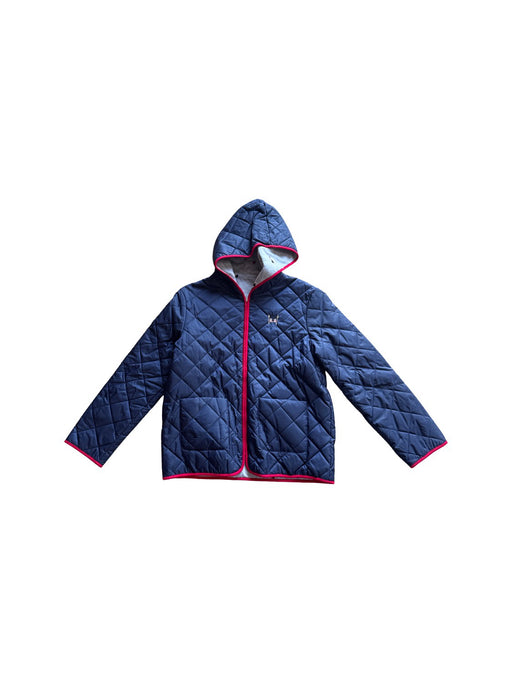 A Navy Puffer/Quilted Jackets from Nicholas & Bears in size 12Y for neutral. (Front View)