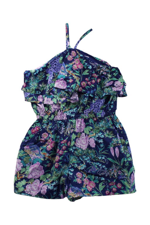 A Multicolour Sleeveless Rompers from Janie & Jack in size 7Y for girl. (Front View)
