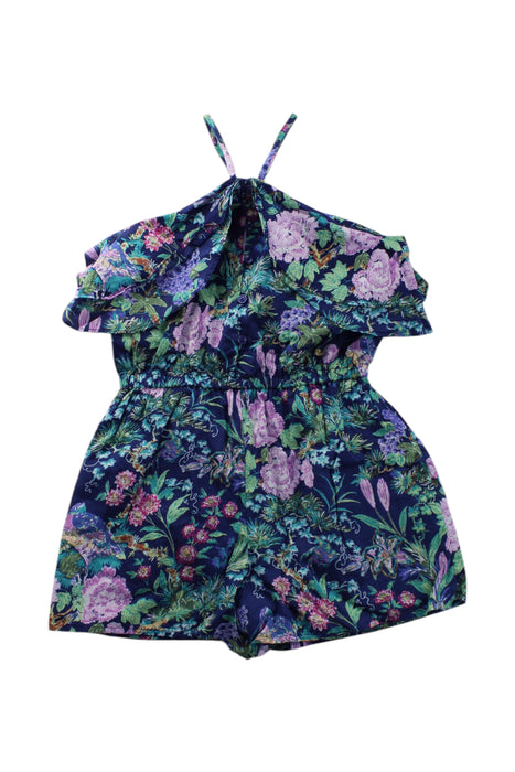 A Multicolour Sleeveless Rompers from Janie & Jack in size 7Y for girl. (Back View)