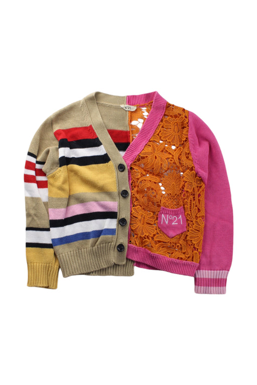 A Multicolour Cardigans from Nº21 in size 6T for girl. (Front View)
