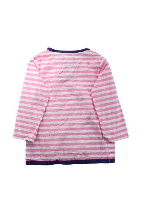 A Pink Long Sleeve Tops from Pottery Barn in size 4T for girl. (Back View)