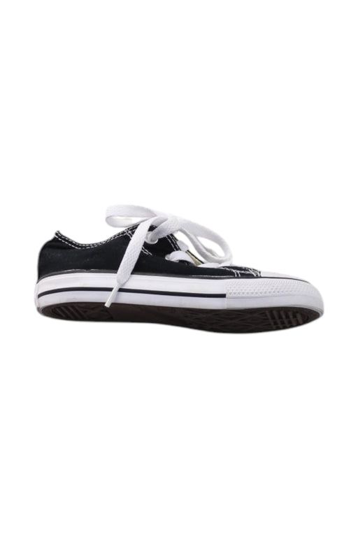 A Black Sneakers from Converse in size 3T for neutral. (Front View)