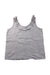 A Grey Sleeveless Shirts from Excuse My French in size 12Y for girl. (Back View)