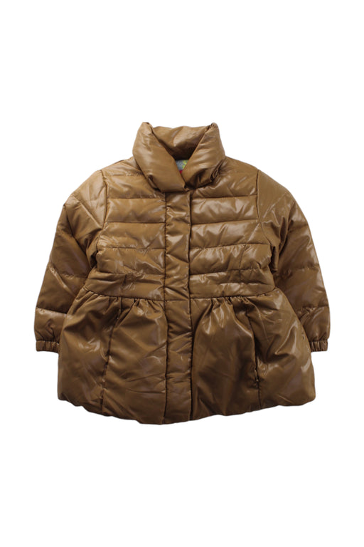 A Brown Puffer/Quilted Coats & Outerwear from Kingkow in size 12-18M for neutral. (Front View)