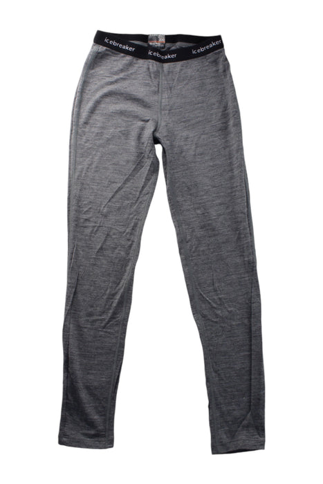 A Grey Base Layers from Icebreaker in size 10Y for neutral. (Front View)