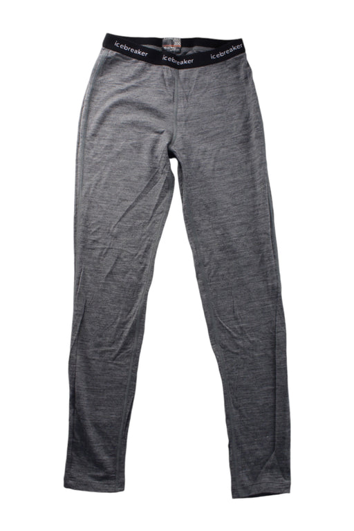 A Grey Base Layers from Icebreaker in size 10Y for neutral. (Front View)